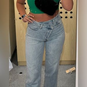 Agolde criss cross jeans !! Price negotiable